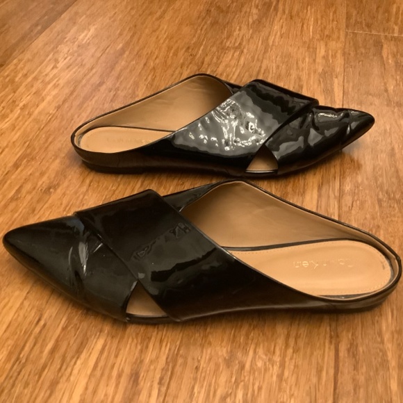 Calvin Klein Slip On Mules Flats - Picture 2 of 6
